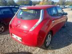 2017 NISSAN LEAF ACENTA 24KWH  for sale at Copart ROCHFORD
