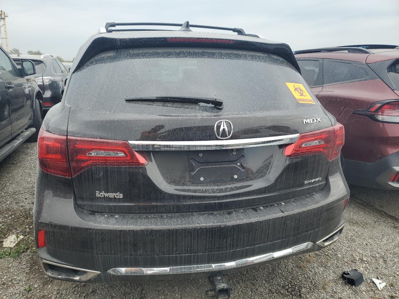 2017 Acura Mdx Advance VIN: 5FRYD4H87HB002512 Lot: 85117505