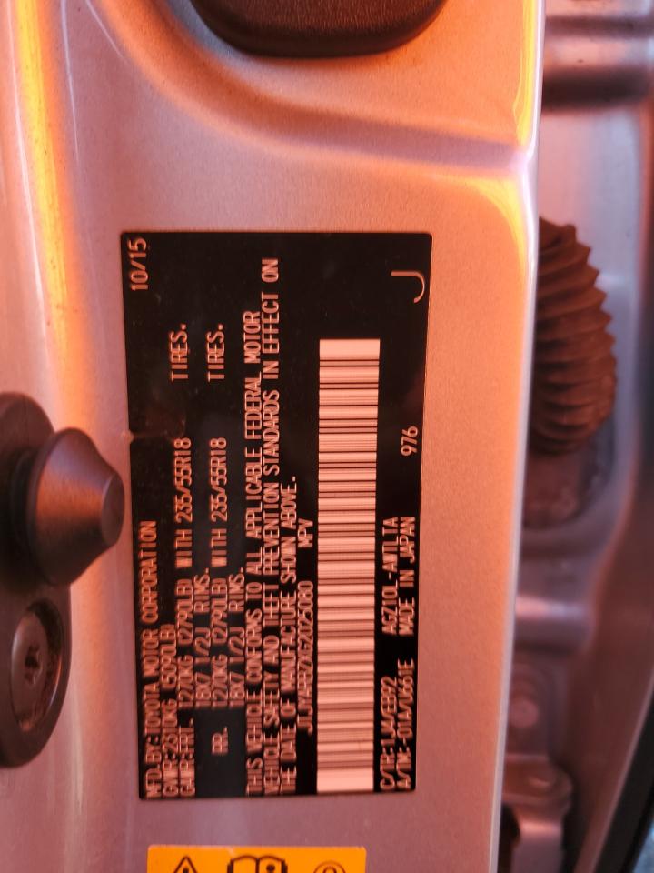 2016 Lexus Nx 200T Base VIN: JTJYARBZXG2025080 Lot: 86542815