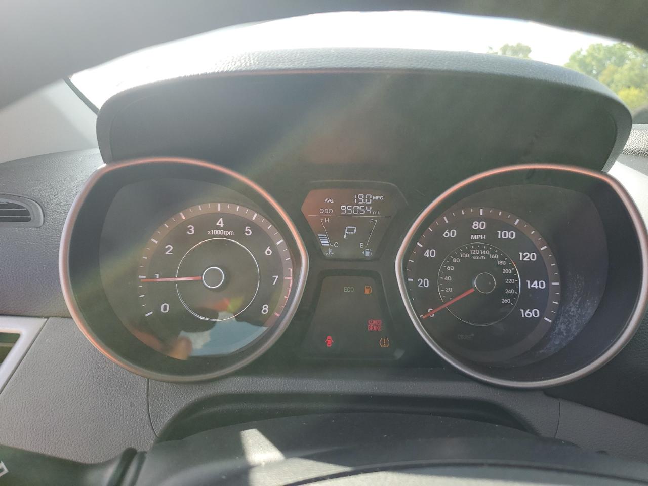 2013 Hyundai Elantra Gls VIN: 5NPDH4AE2DH447918 Lot: 84756865