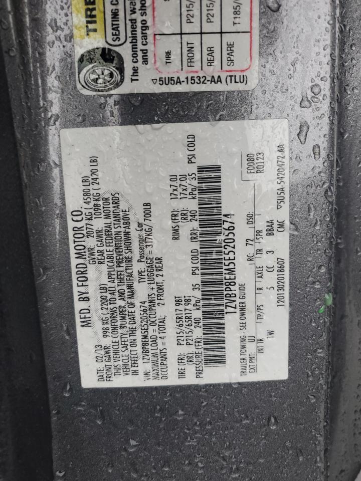 2014 Ford Mustang VIN: 1ZVBP8EM5E5205674 Lot: 82221475