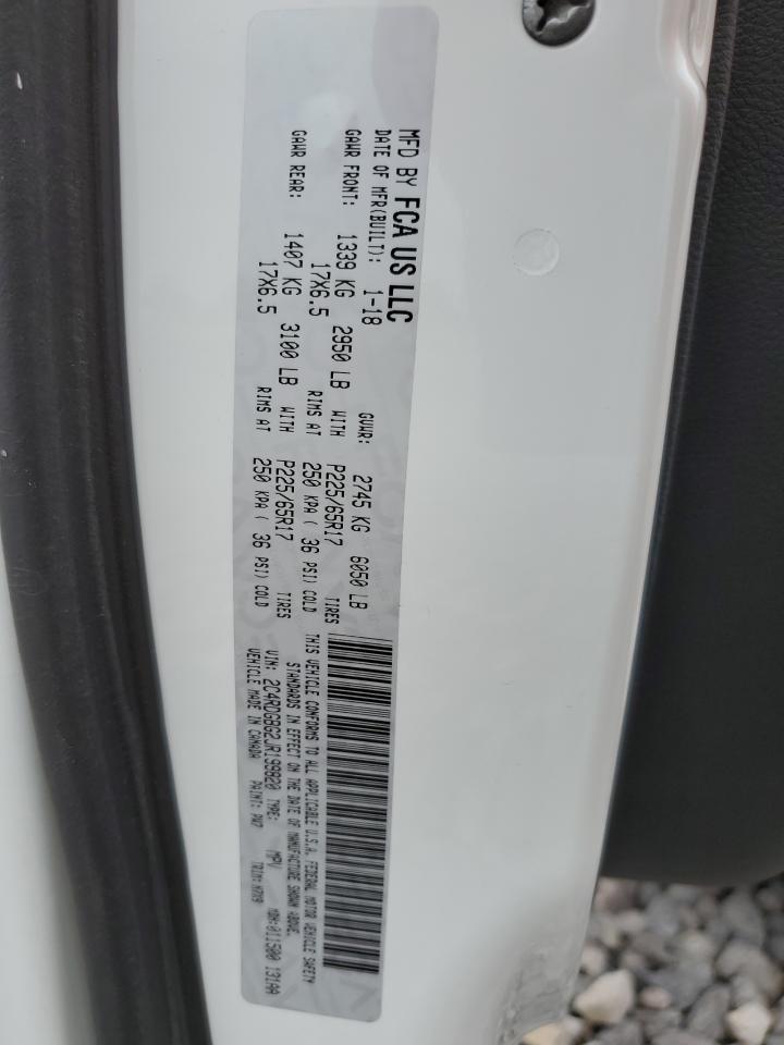 2018 Dodge Grand Caravan Se VIN: 2C4RDGBG2JR199820 Lot: 80724935