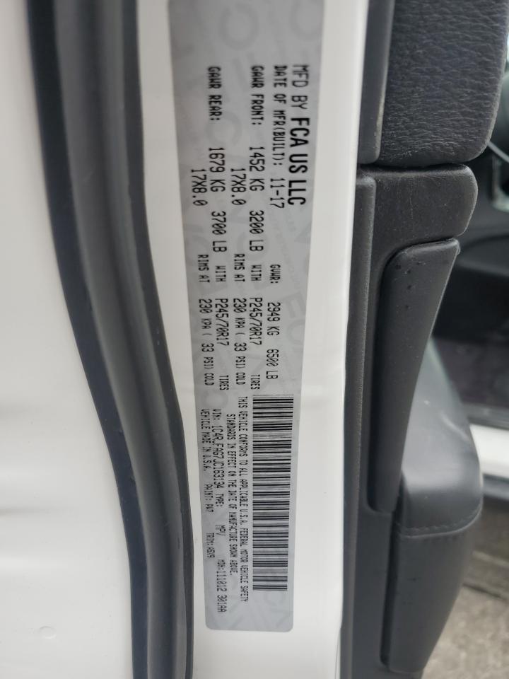 2018 Jeep Grand Cherokee Laredo VIN: 1C4RJFAG7JC163134 Lot: 86188365