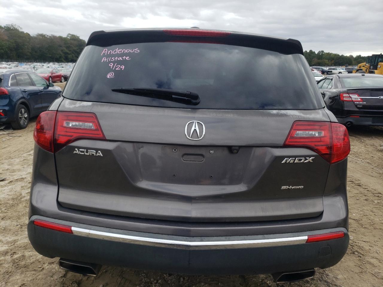 2012 Acura Mdx Technology VIN: 2HNYD2H39CH544136 Lot: 82241135
