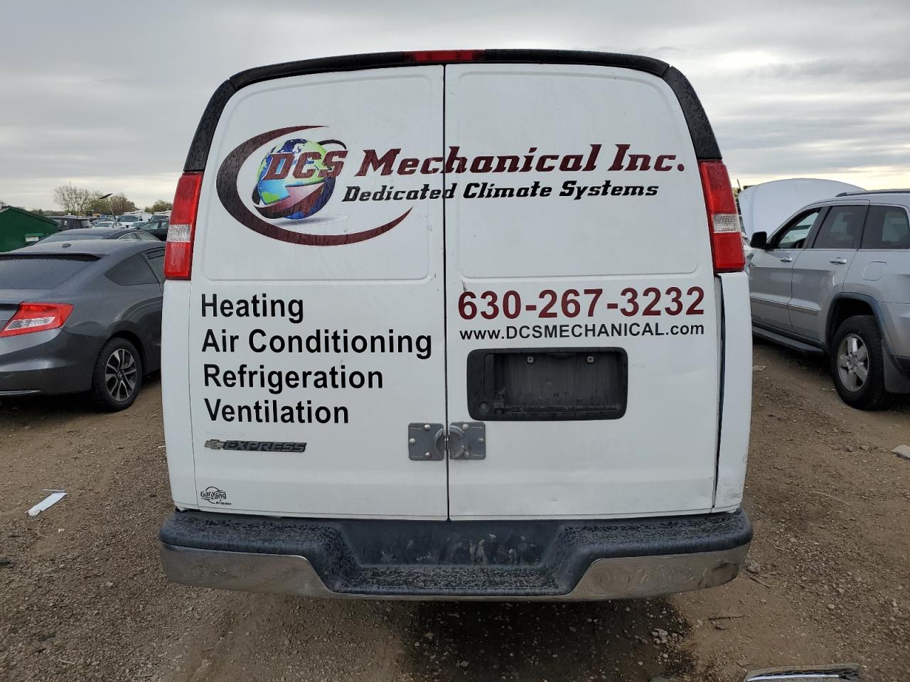 2019 Chevrolet Express G2500 VIN: 1GCWGAFG6K1168268 Lot: 85524285