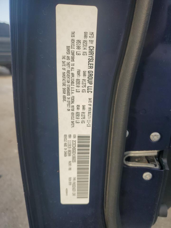 2014 Dodge Charger Se VIN: 2C3CDXBG6EH186655 Lot: 86142255