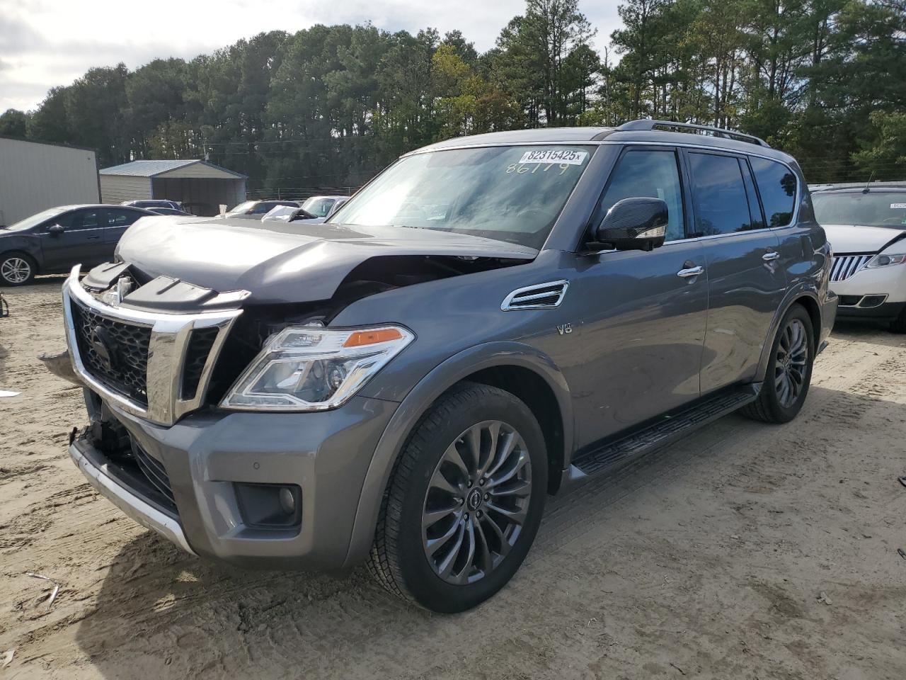 2018 Nissan Armada Sv VIN: JN8AY2NC7JX501699 Lot: 82315425