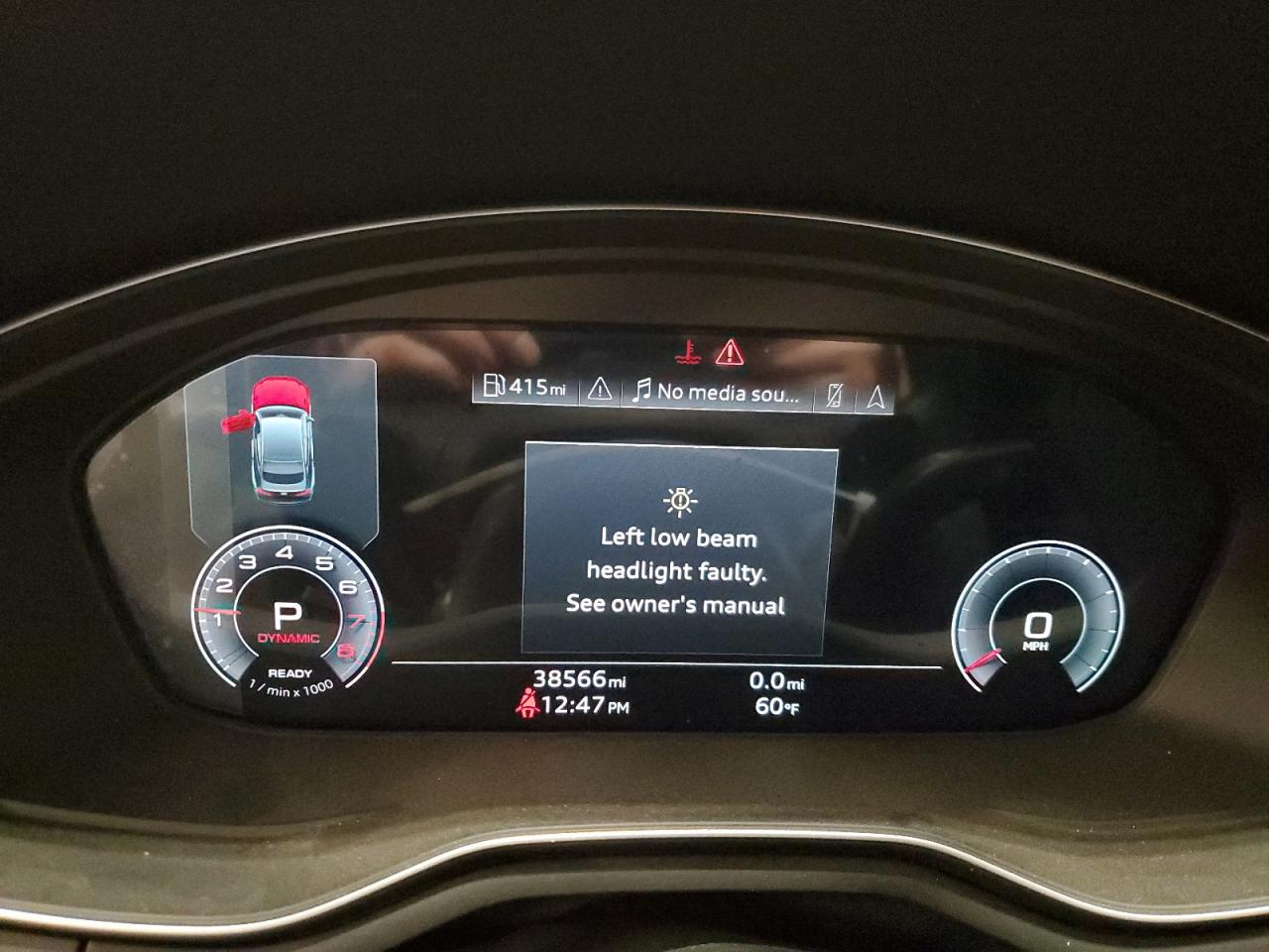 2023 Audi A5 Prestige 45 VIN: WAUEACF50PA002856 Lot: 90525715