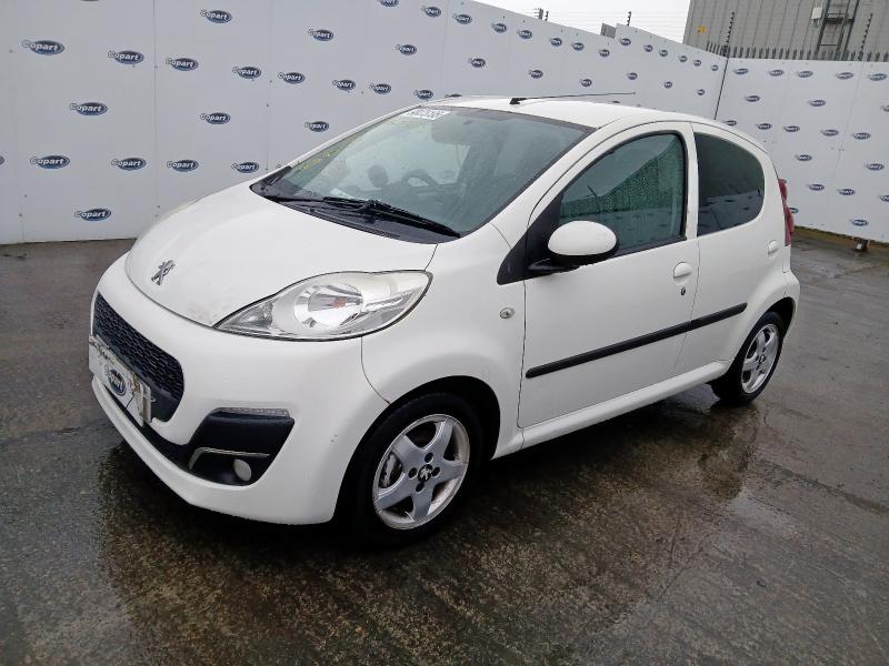 2014 PEUGEOT 107 1.0 ALLURE 5DR for sale at Copart WHITBURN