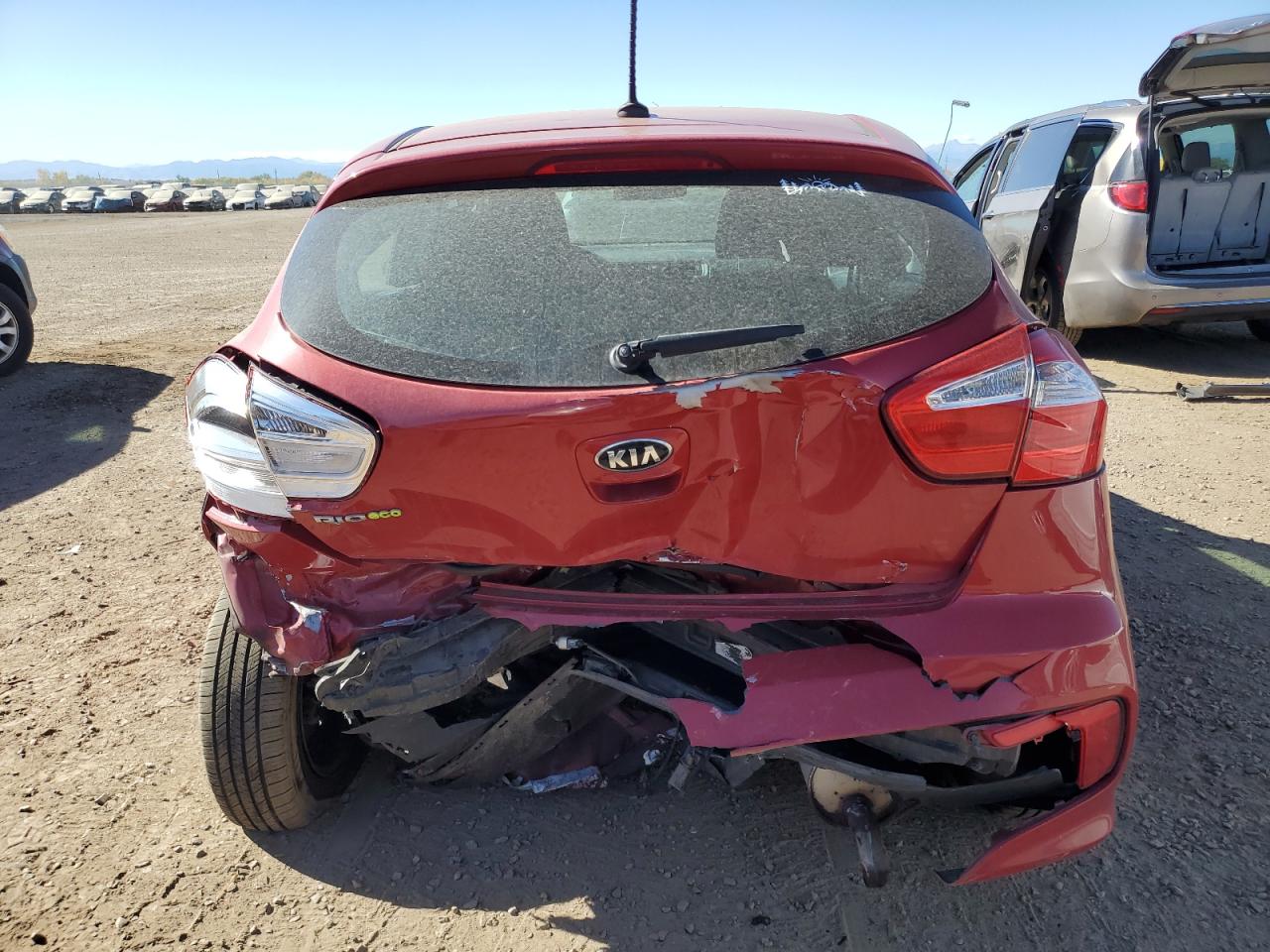 2016 Kia Rio Ex VIN: KNADN5A30G6652257 Lot: 86650095