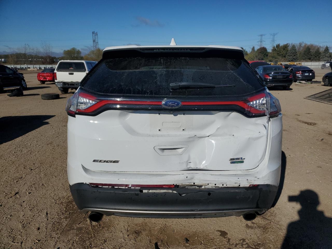 2017 Ford Edge Sel VIN: 2FMPK3J92HBC28160 Lot: 90841235