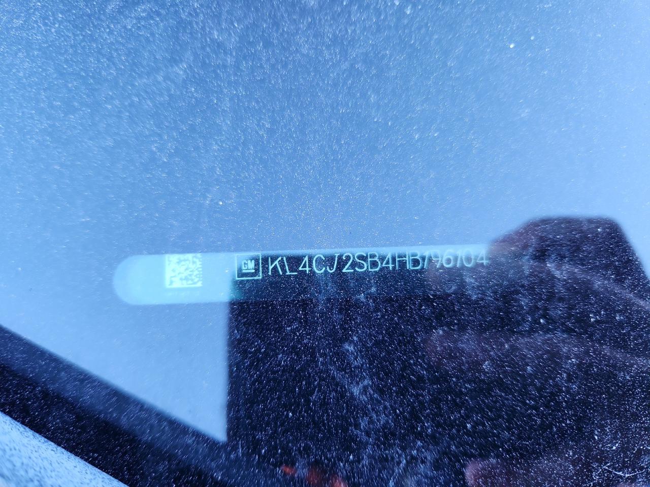 2017 Buick Encore Sport Touring VIN: KL4CJ2SB4HB196104 Lot: 89802205