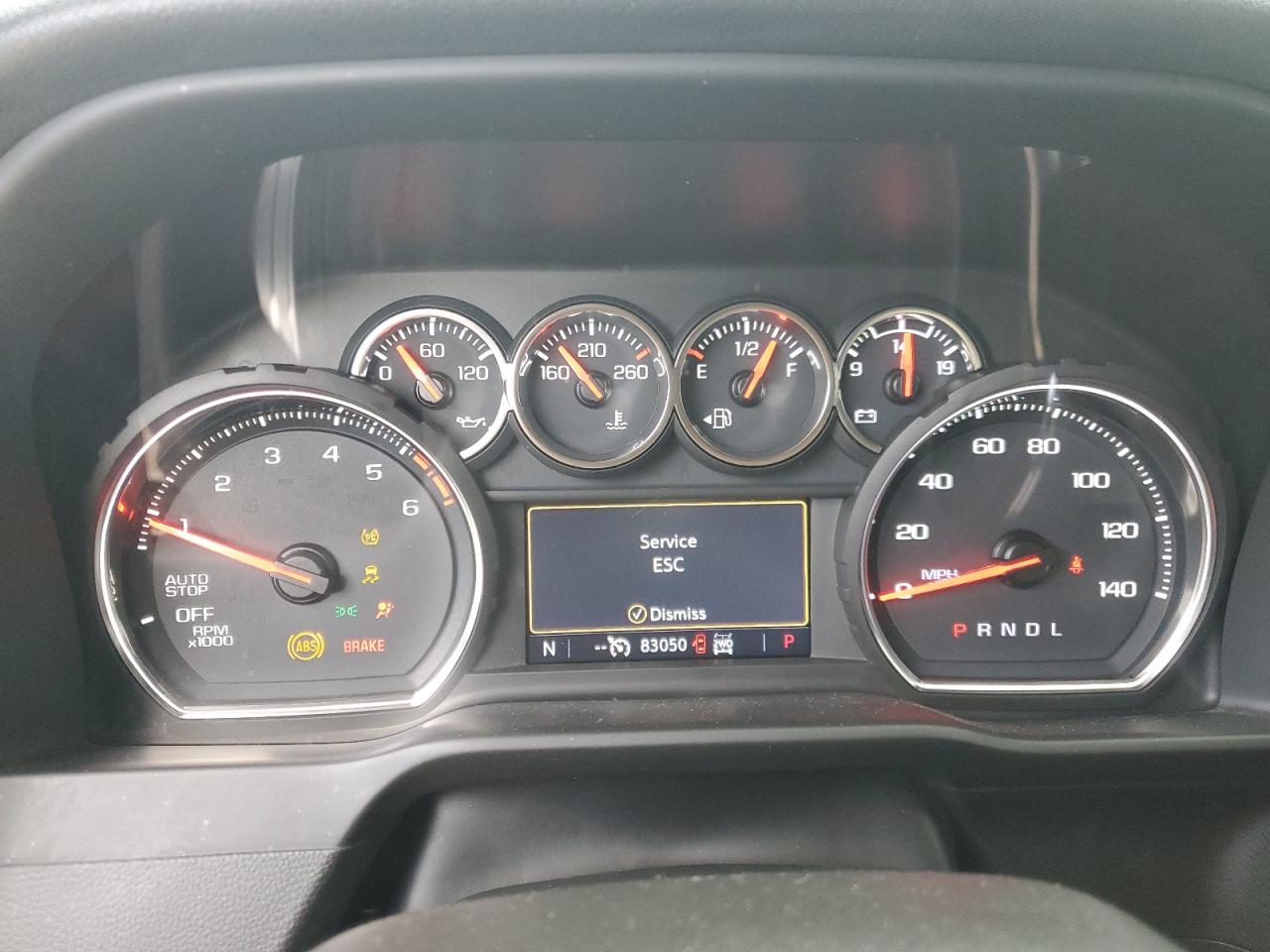 2020 Chevrolet Silverado K1500 Rst VIN: 1GCUYEET9LZ310299 Lot: 85712305