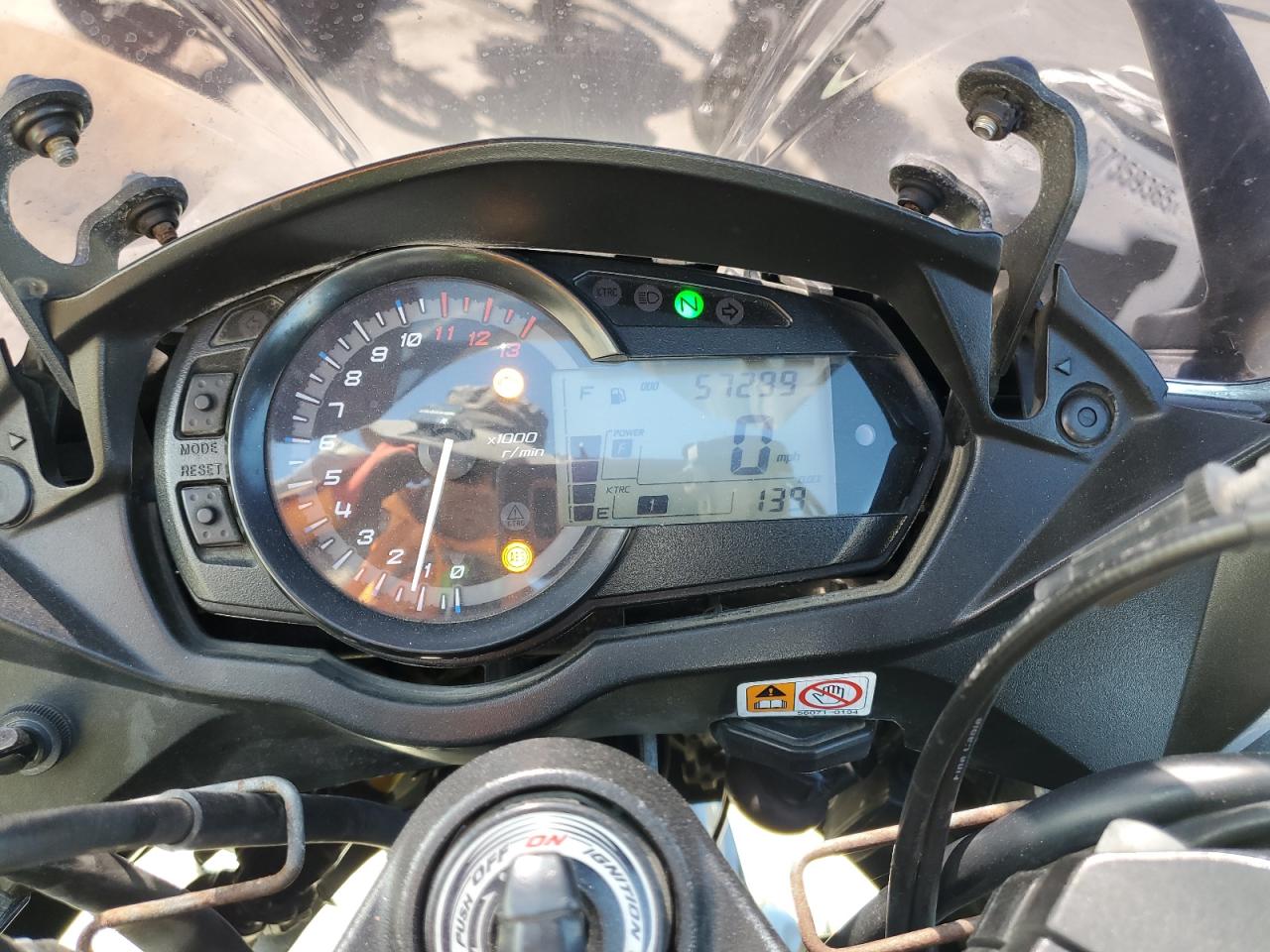 2015 Kawasaki Zx1000 M VIN: JKAZXCM19FA005766 Lot: 82308325