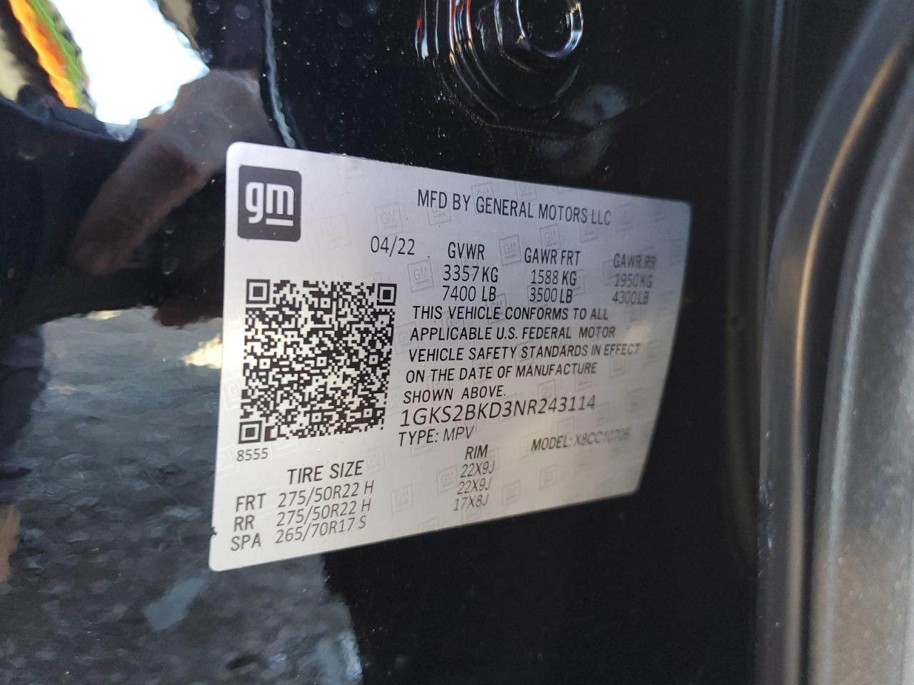 2025 GMC Yukon Xl Denali VIN: 1GKS2JRL6SR311571 Lot: 85111365