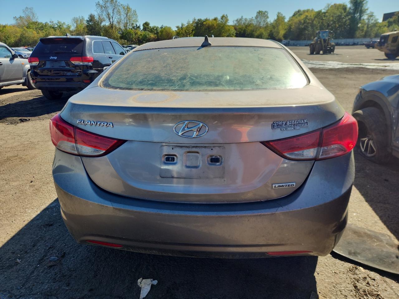 2012 Hyundai Elantra Gls VIN: 5NPDH4AE6CH118590 Lot: 82366835