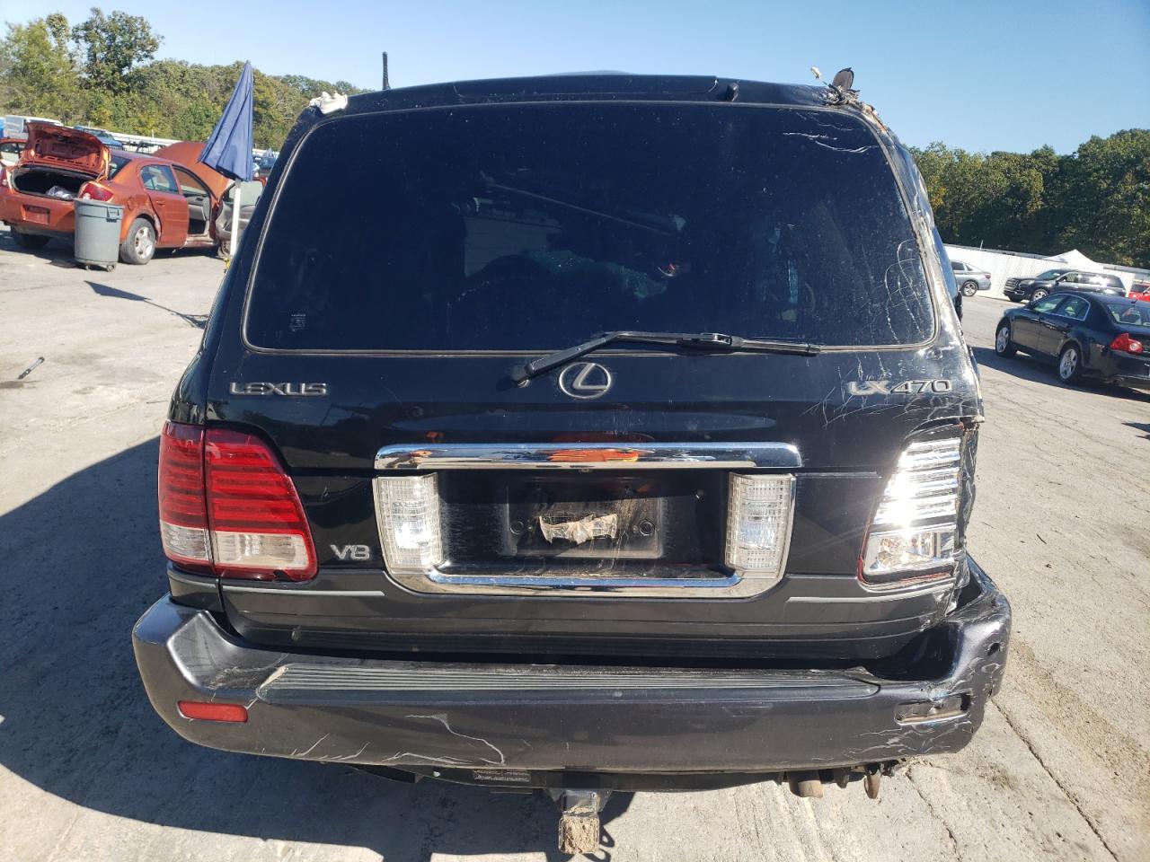2007 Lexus Lx 470 VIN: JTJHT00W574023496 Lot: 86858205