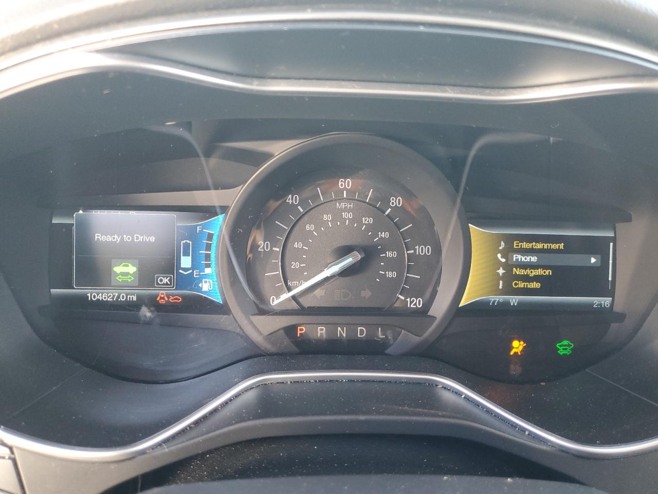 2014 Ford Fusion Se Phev VIN: 3FA6P0PU7ER299451 Lot: 86095445