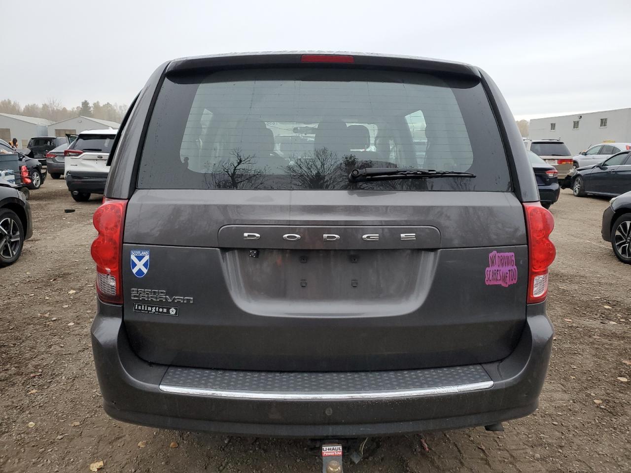 2015 Dodge Grand Caravan Se VIN: 2C4RDGBG4FR685844 Lot: 89820675