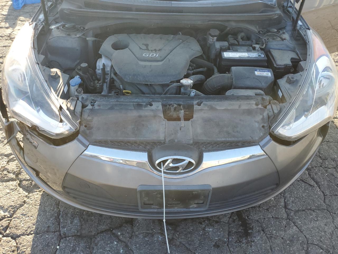 2016 Hyundai Veloster VIN: KMHTC6AD9GU300546 Lot: 90739415