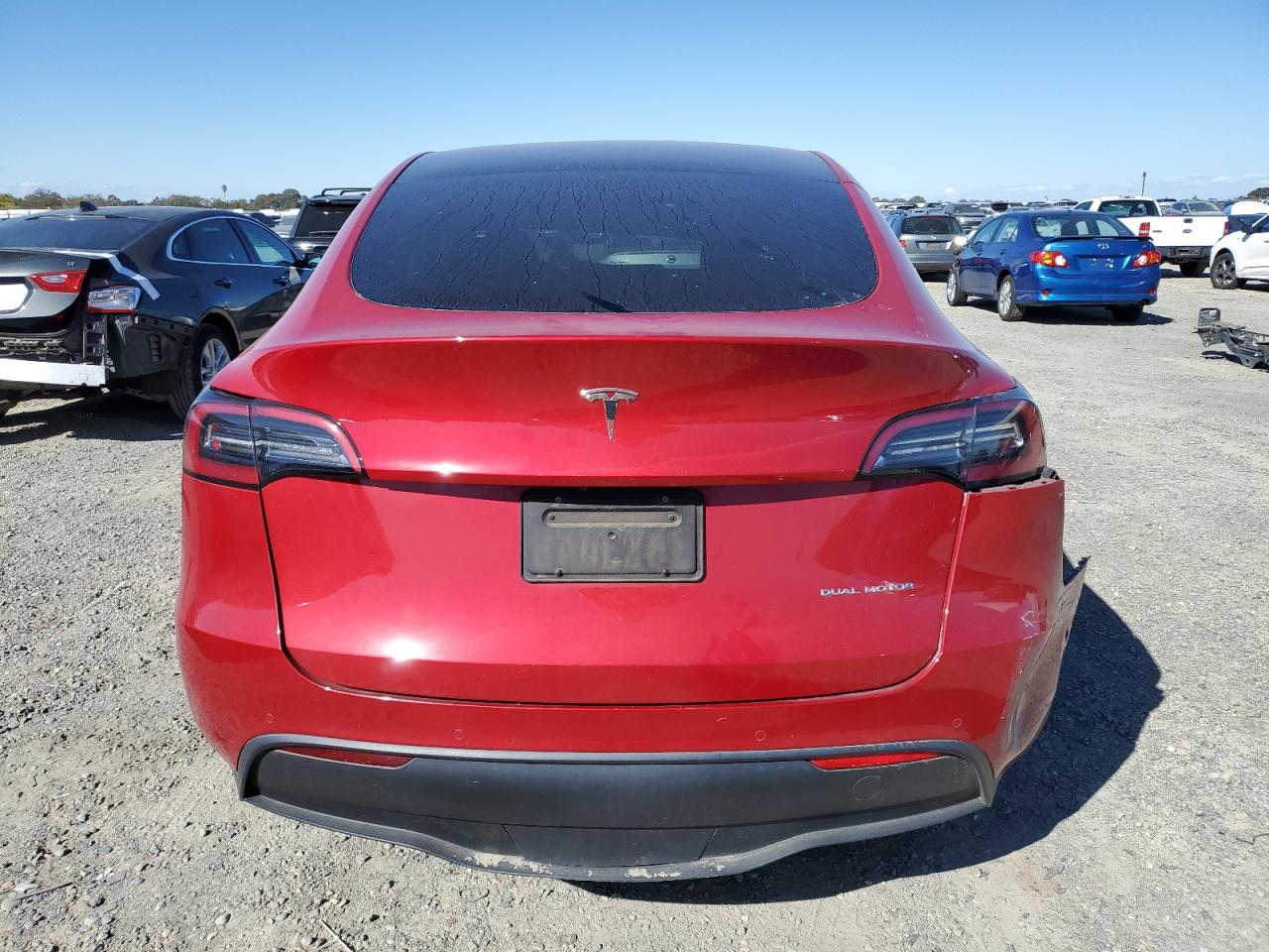 2021 Tesla Model Y VIN: 5YJYGDEE4MF217763 Lot: 85947055