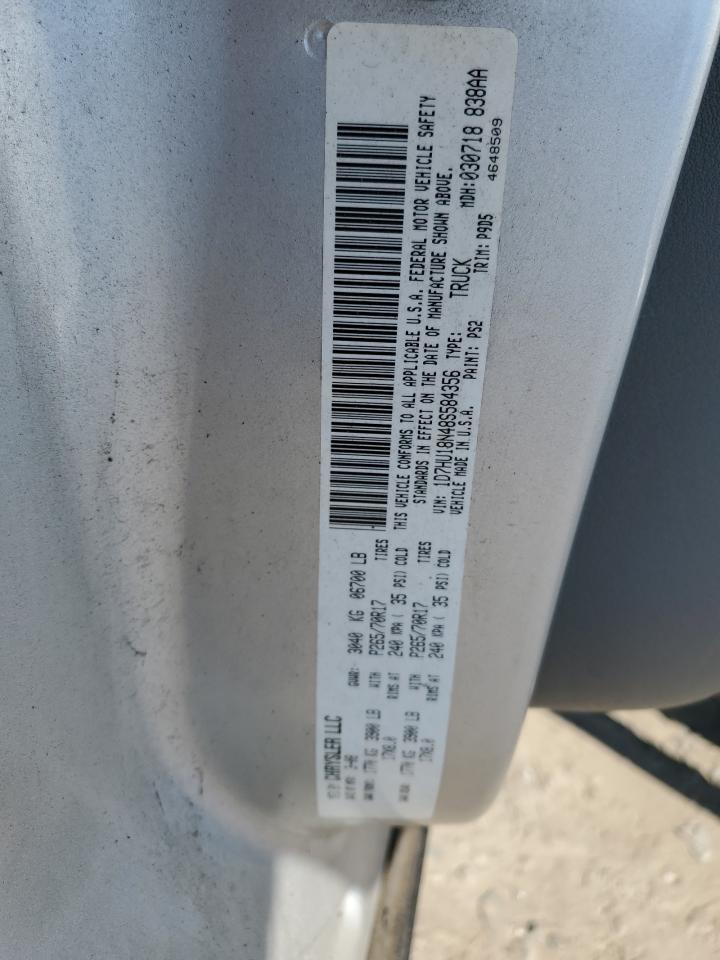2008 Dodge Ram 1500 St VIN: 1D7HU18N48S584356 Lot: 86313215