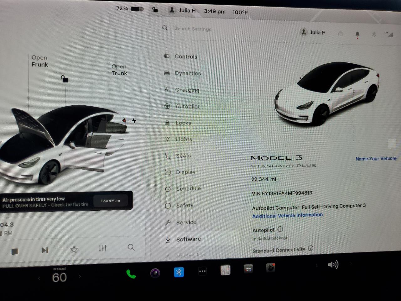 2021 Tesla Model 3 VIN: 5YJ3E1EA4MF994813 Lot: 85730885