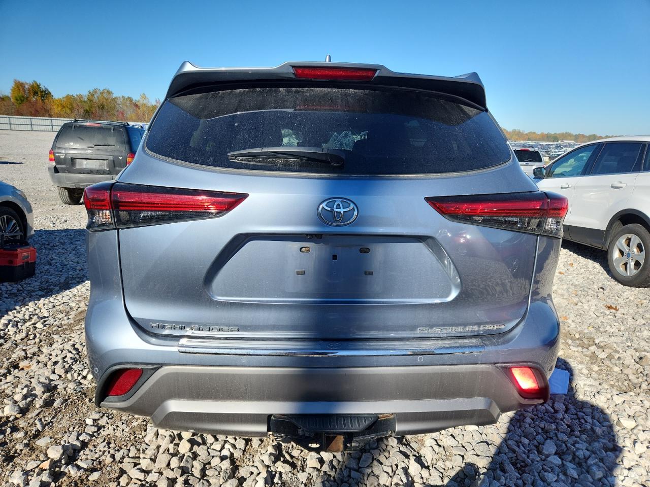 2022 Toyota Highlander Platinum VIN: 5TDFZRBHXNS193527 Lot: 87202555