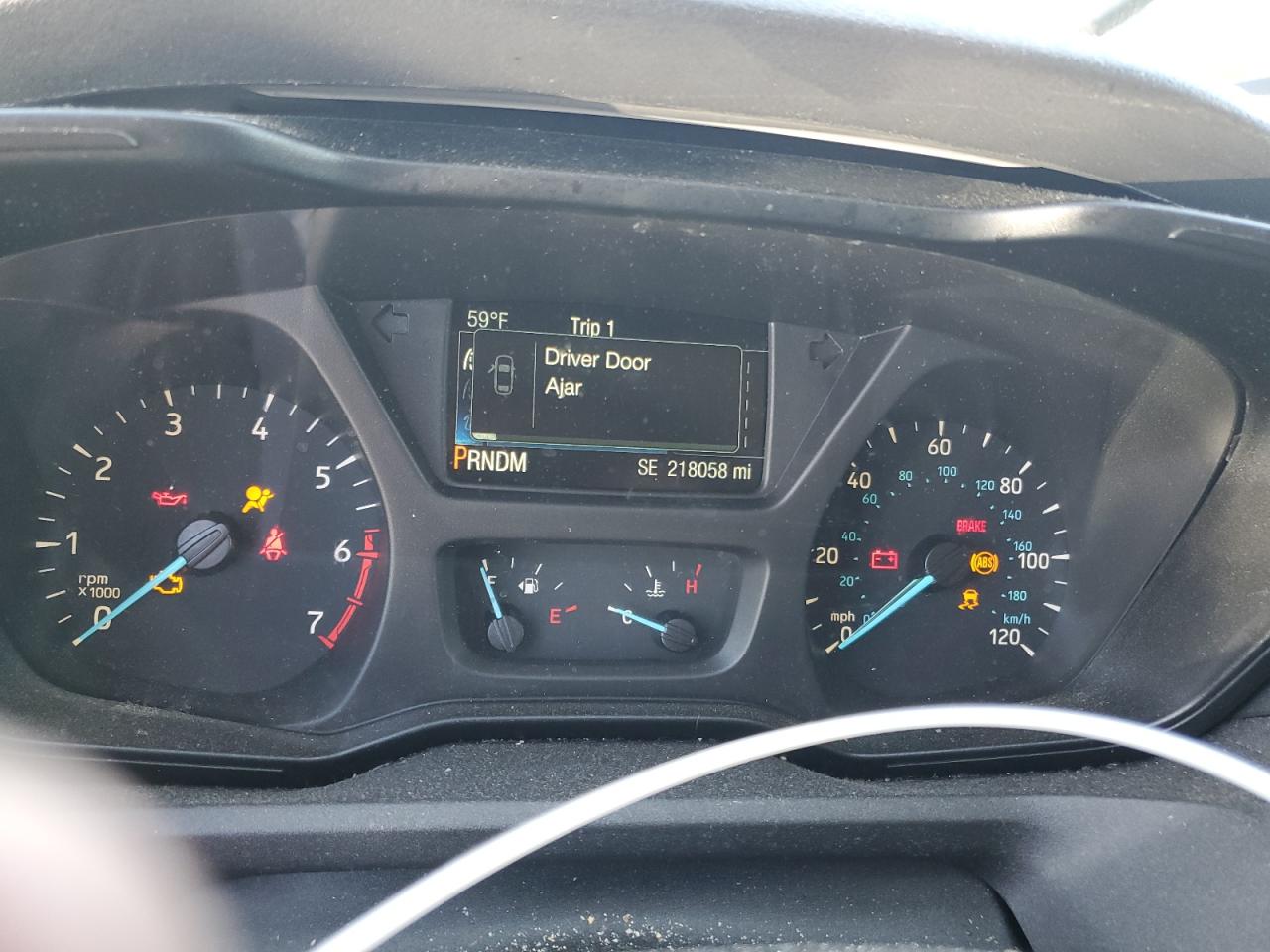 2018 Ford Transit T-250 VIN: 1FTYR1YG7JKA54742 Lot: 87018625