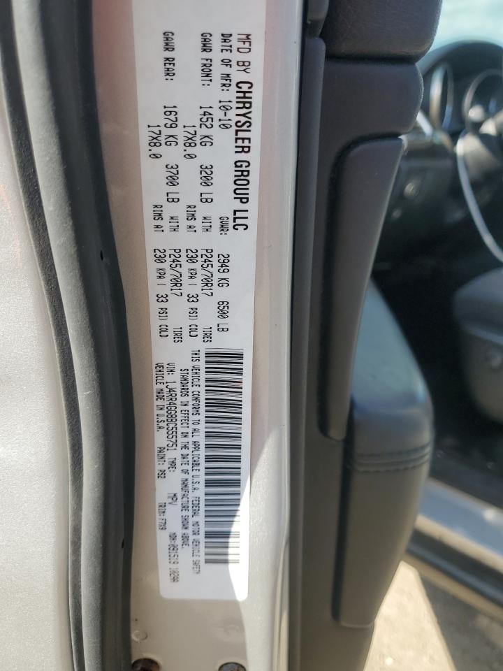 2011 Jeep Grand Cherokee Laredo VIN: 1J4RR4GG8BC555751 Lot: 82200015