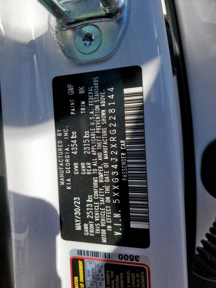 2024 Kia K5 Ex VIN: 5XXG34J2XRG228144 Lot: 90091055