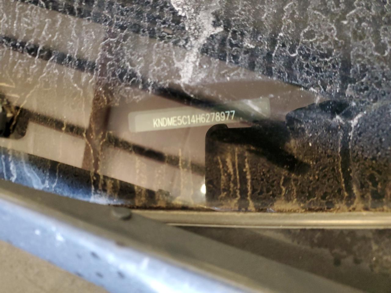 2017 Kia Sedona Sxl VIN: KNDME5C14H6278977 Lot: 90395585