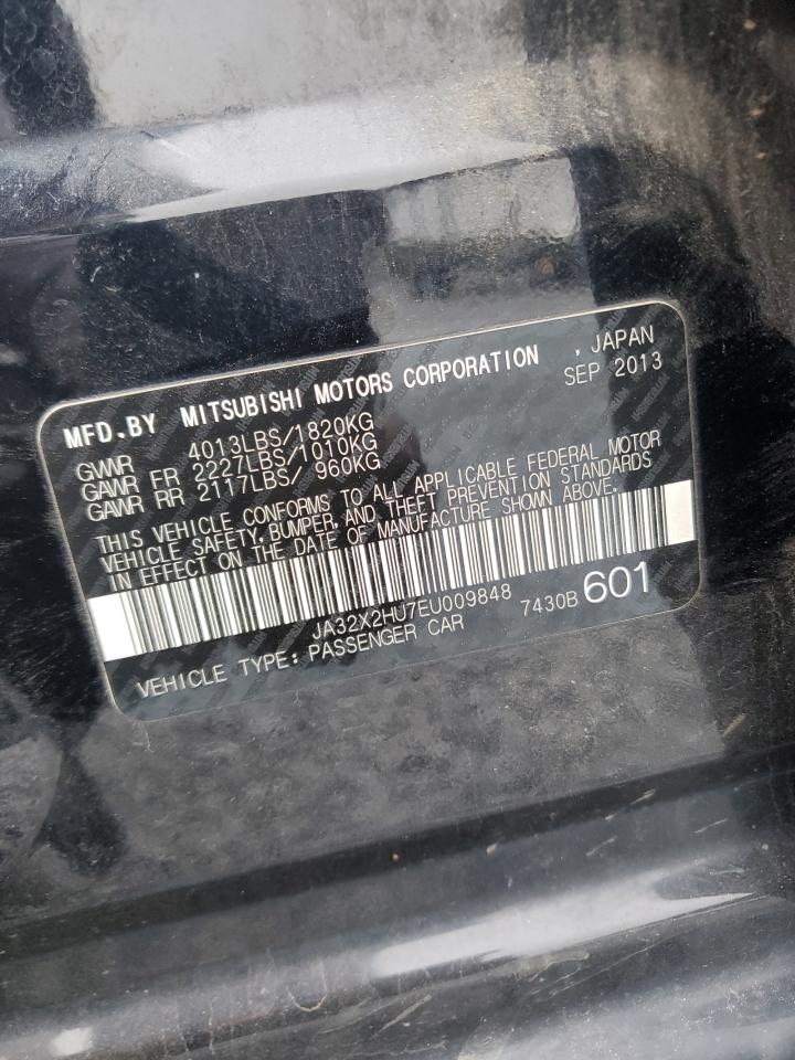 2014 Mitsubishi Lancer Es/Es Sport VIN: JA32X2HU7EU009848 Lot: 90464825