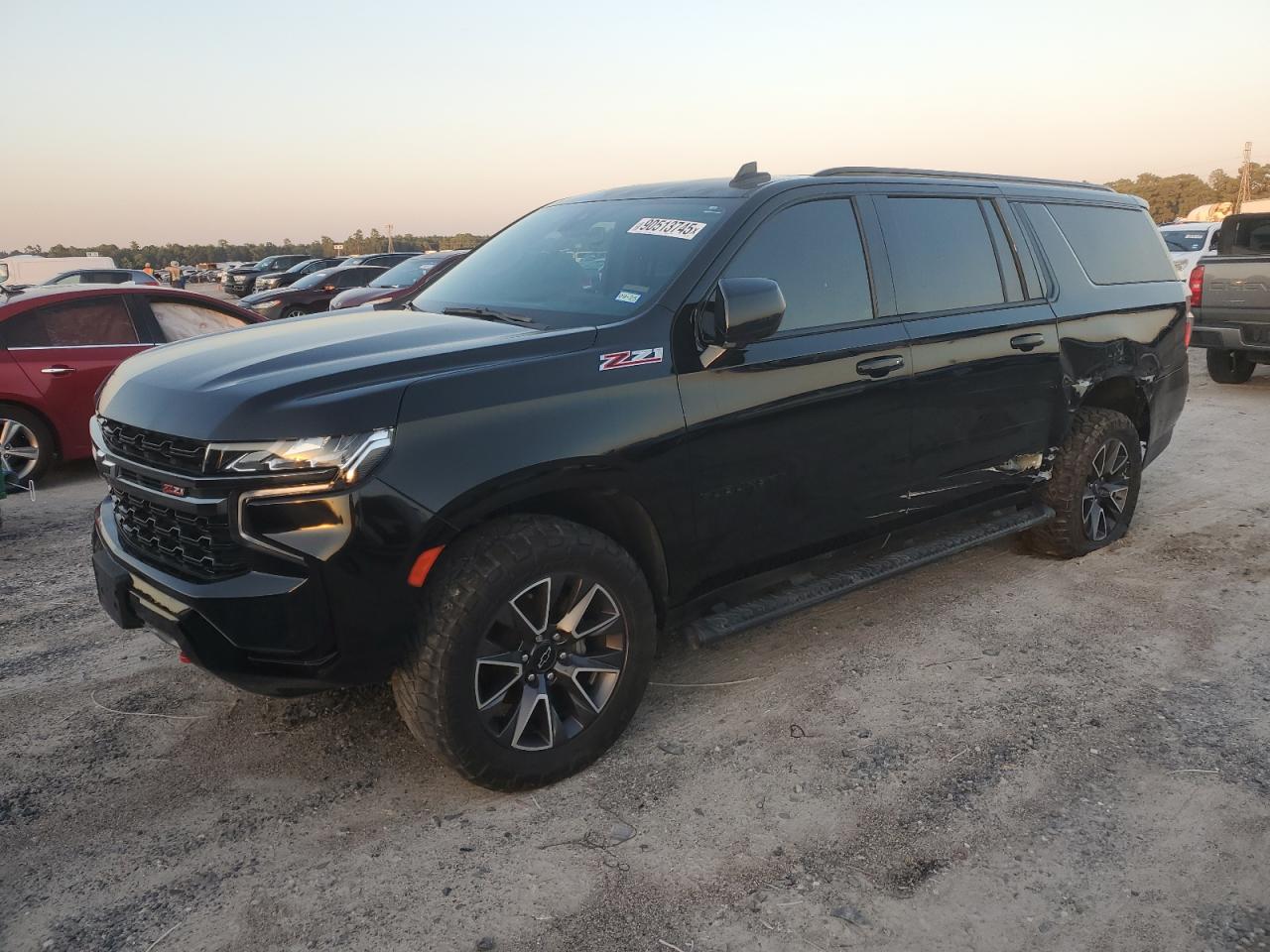 2021 Chevrolet Suburban K1500 Z71 black  gas 1GNSKDKD2MR450431 photo #1