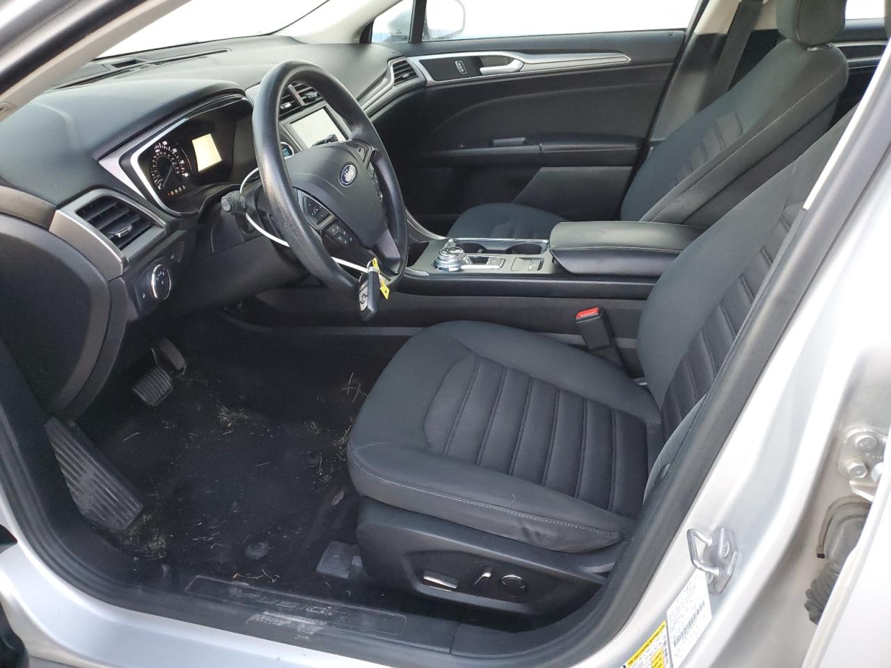 2019 Ford Fusion Se VIN: 3FA6P0HD7KR187355 Lot: 90923875