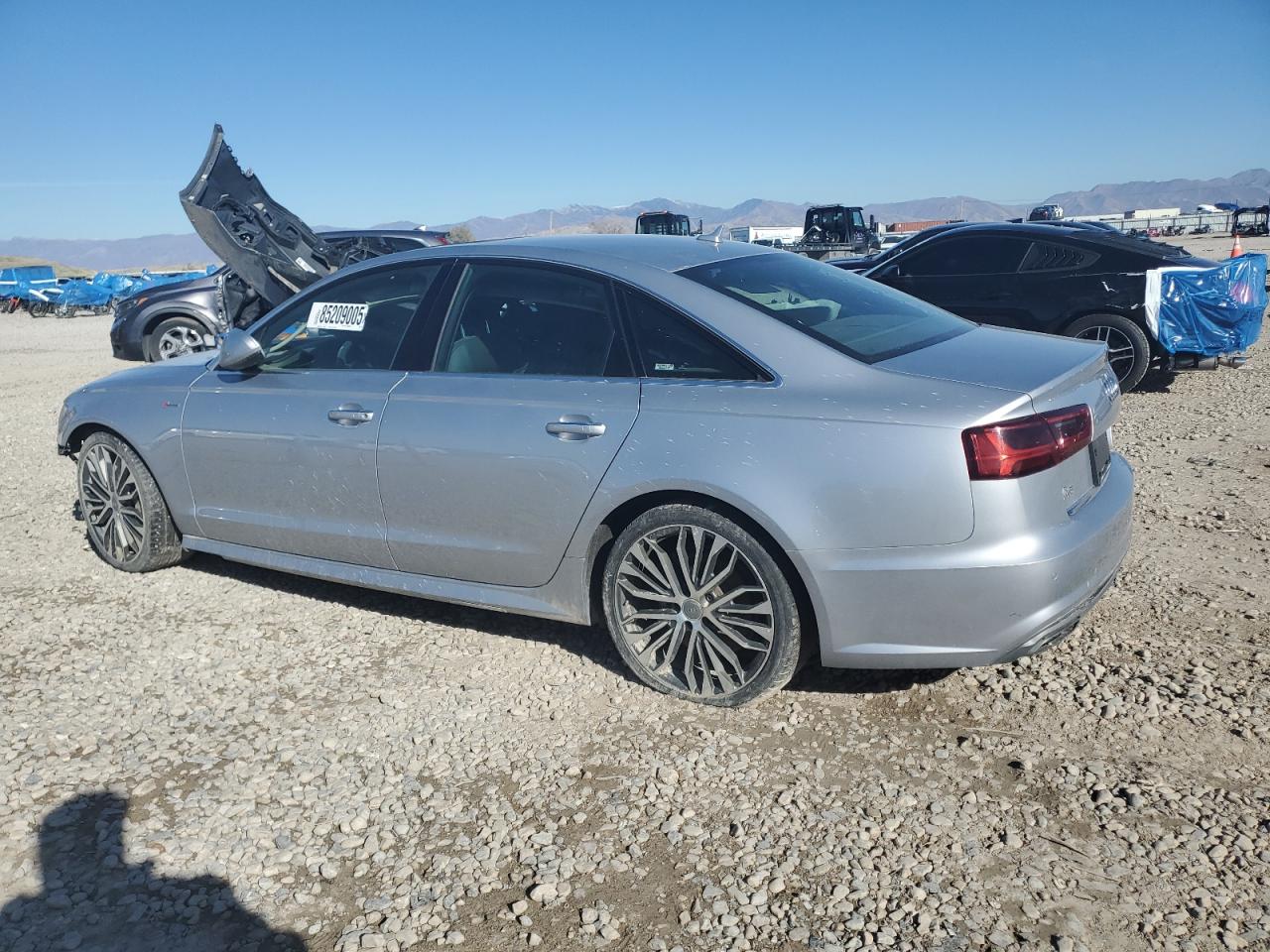 2016 Audi A6 Premium Plus silver sedan gas WAUFGAFC3GN113335 photo #3