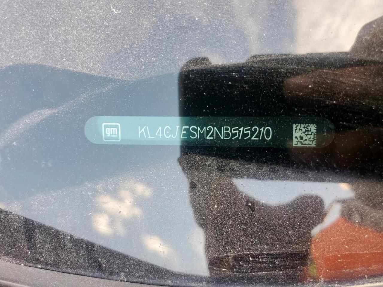 2022 Buick Encore Preferred VIN: KL4CJESM2NB515210 Lot: 85868675