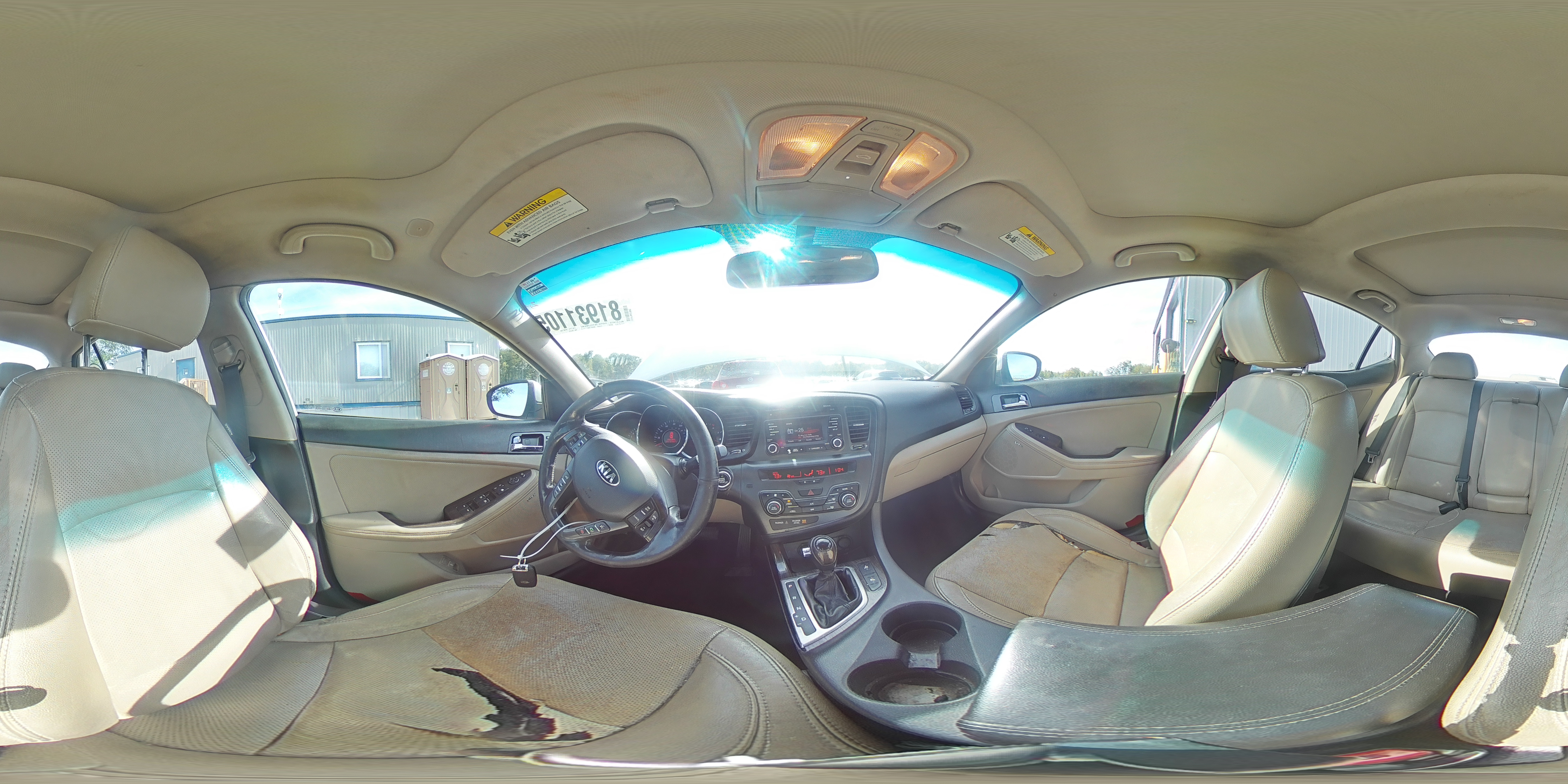 2013 Kia Optima Ex VIN: 5XXGN4A75DG184875 Lot: 81931105