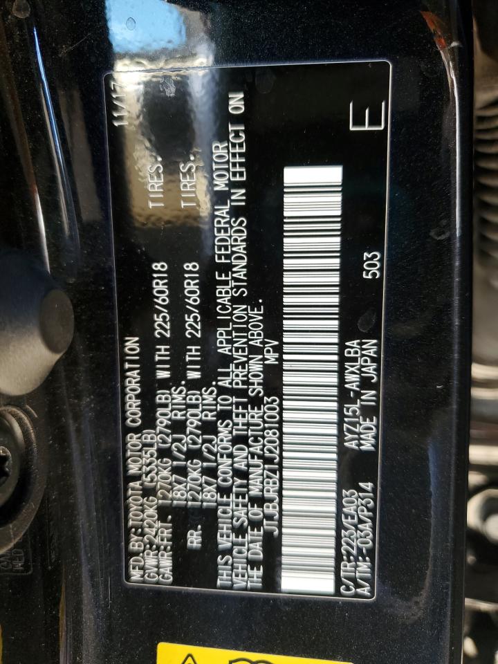 2018 Lexus Nx 300H VIN: JTJBJRBZ1J2081003 Lot: 81654305