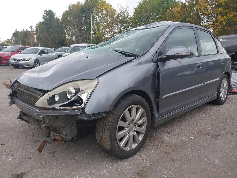 2005 HONDA CIVIC 2.0 I-VTEC TYPE S 5DR [VSA+17 IN ALLOY+NAV] for sale at Copart GLOUCESTER