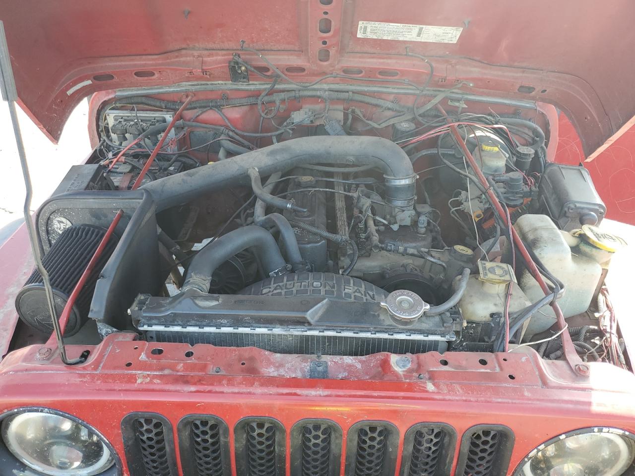 1999 Jeep Wrangler / Tj Sport VIN: 1J4FY19S8XP427144 Lot: 84555815