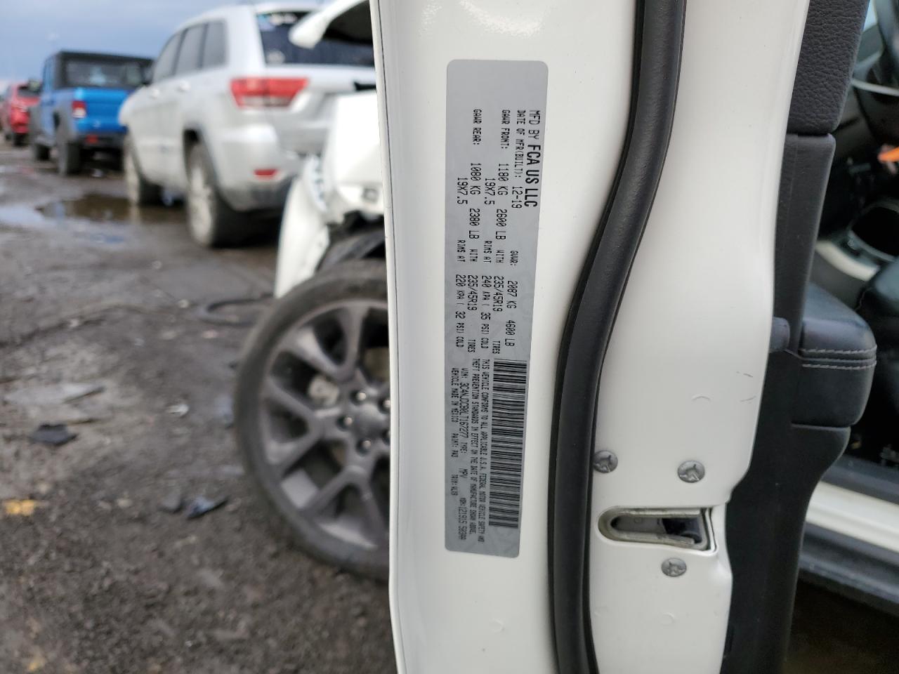 2020 Jeep Compass Limited VIN: 3C4NJDCB0LT167277 Lot: 90589325