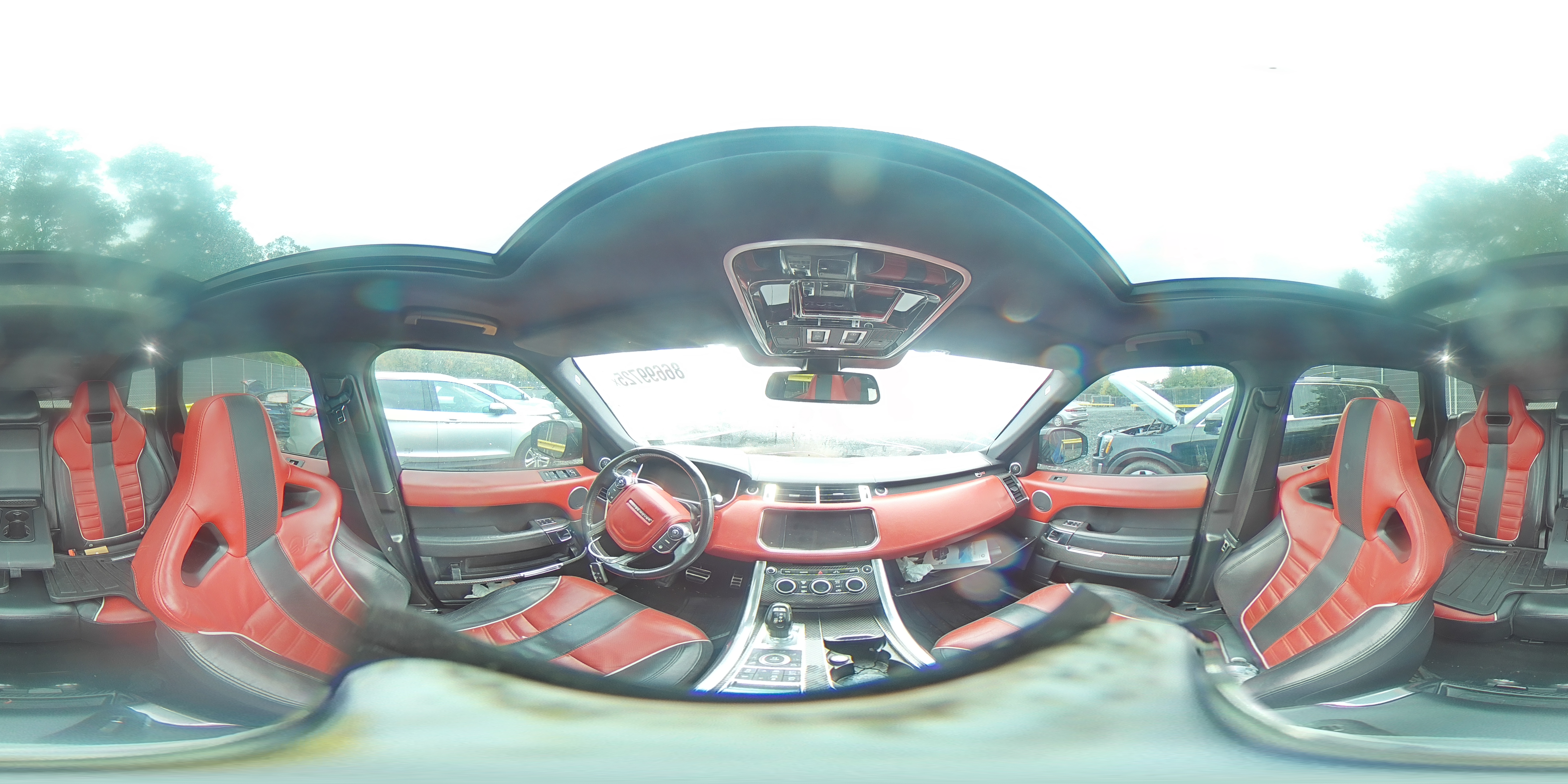 2016 Land Rover Range Rover Sport Svr VIN: SALWZ2EF9GA570441 Lot: 86699725