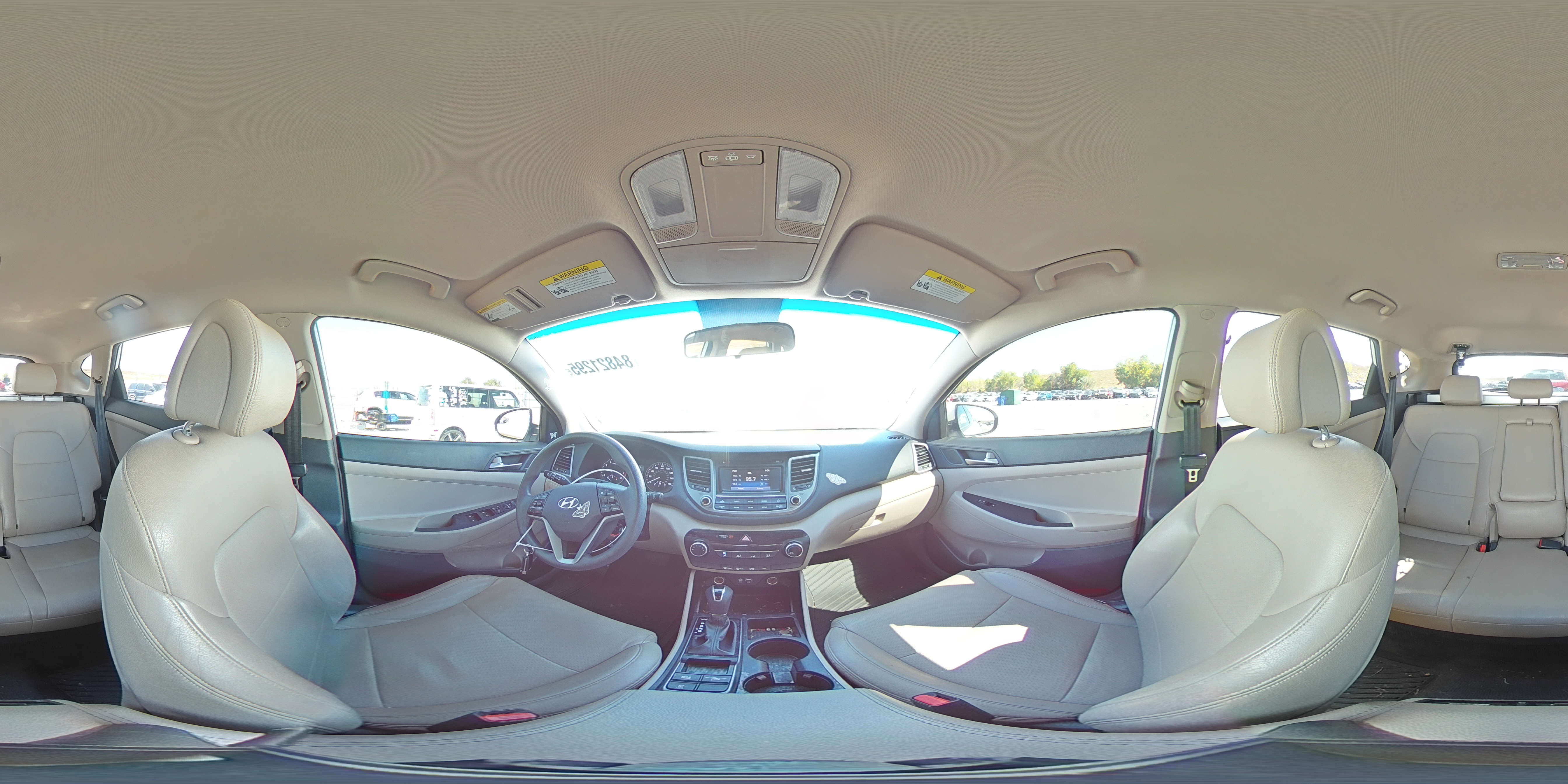 2017 Hyundai Tucson Limited VIN: KM8J3CA23HU385356 Lot: 84821295