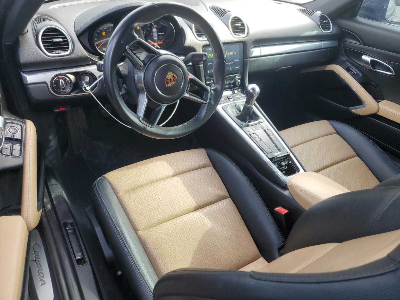 2018 Porsche Cayman VIN: WP0AA2A88JK262372 Lot: 85528355