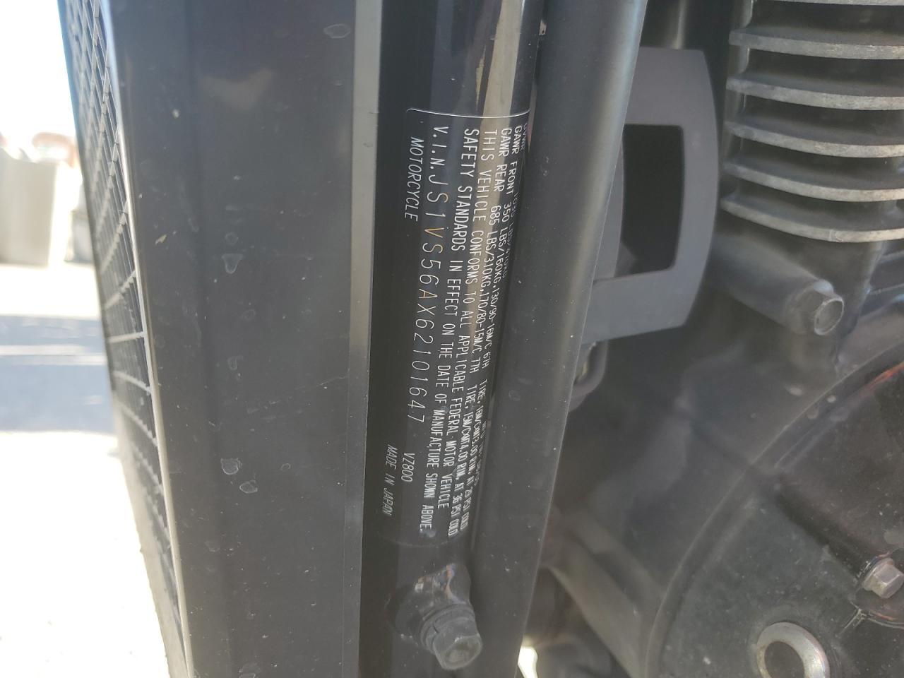 2006 Suzuki M50 Bk5 VIN: JS1VS56AX62101647 Lot: 87394785