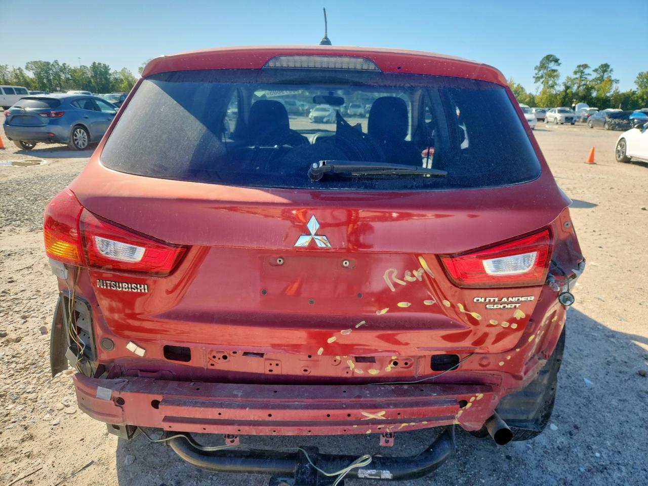 2016 Mitsubishi Outlander Sport Es VIN: JA4AP3AU9GZ033615 Lot: 90079605