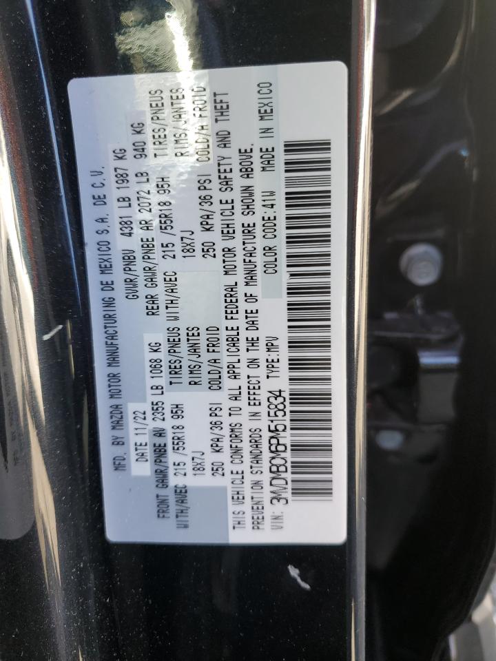 2023 Mazda Cx-30 Preferred VIN: 3MVDMBCM6PM515834 Lot: 85173855