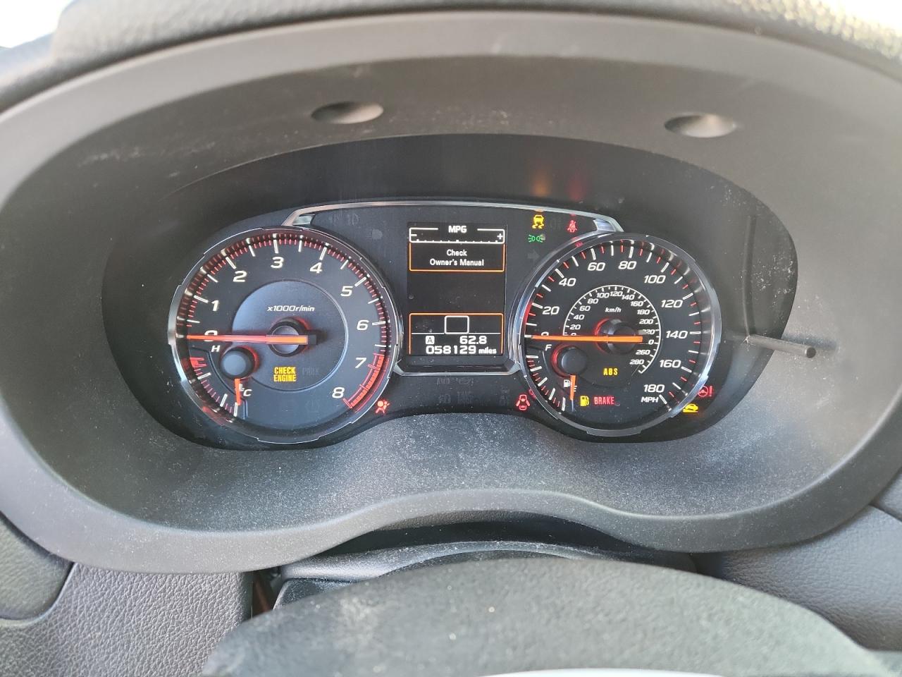 2019 Subaru Wrx Premium VIN: JF1VA1C60K9813559 Lot: 86661975