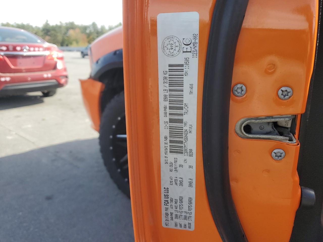 2017 Ram 1500 Sport VIN: 1C6RR7MT7HS604694 Lot: 82477665